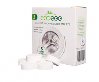 Ecoegg Detox tablety do pračky 6 ks až na 3 roky