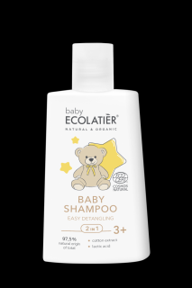 ECOLATIER Dětský šampón 2v1, snadné rozčesávání 3+, 250 ml