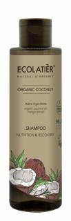 ECOLATIER - Šampon na vlasy, výživa a oživení, KOKOS, 250 ml