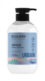 ECOLATIER URBAN - Balzám pro všechny typy vlasů - Kokos a Moruša , 400 ml, EXPIRACE