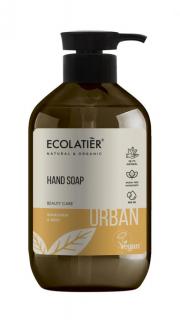 ECOLATIER URBAN - Tekuté mýdlo na ruce – Mandarinka a Máta, 400 ml, EXPIRACE