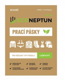 EcoNeptun prací pásky s vůní lučního kvítí, 32ks