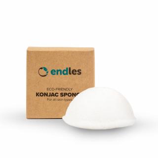 Endles by Econea Konjaková houbička - pro všechny typy pleti, 1 ks