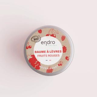 Endro Cosmétiques Přírodní balzám na rty, červené ovoce, 15ml