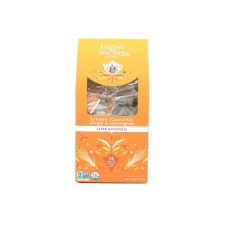 English Tea Shop Čaj Kurkuma, zázvor a citronová tráva, 15 pyramidek