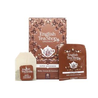 English Tea Shop Čaj maté, kakao a kokos, 20 sáčků