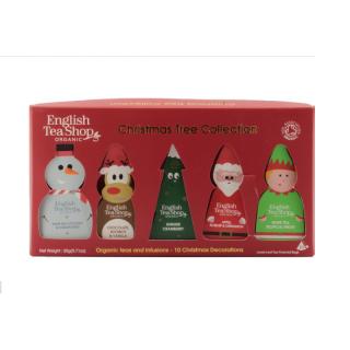 English Tea Shop Čajová dárková sada Vánočních figurek, 10 pyramidek