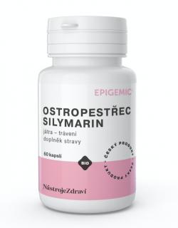 Epigemic Ostropestřec BIO extrakt, 60 kapslí