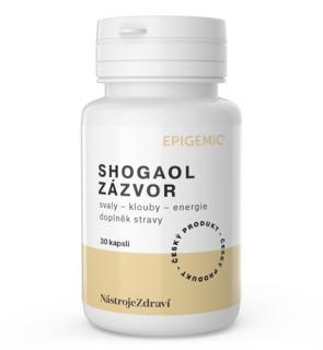 Epigemic Shogaol Zázvor, 30 kapslí