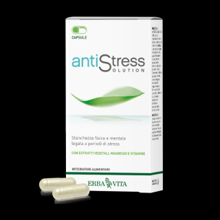 Erba Vita ANTISTRESS SOLUTION CAPSULE - fyzické a duševní vypětí, 45 kapslí