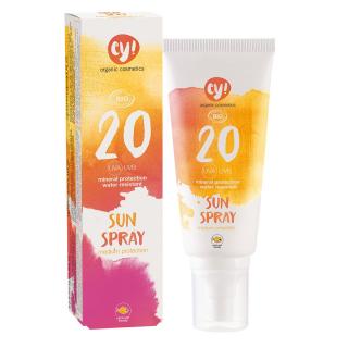 Ey! Opalovací krém ve spreji SPF 20 BIO, 100 ml