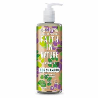 Faith in Nature levandulový šampon pro psy - pro silně zašpiněnou srst, 400ml