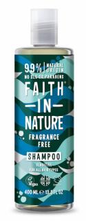 Faith in Nature přírodní šampon bez parfemace - hypoalergenní, 400ml