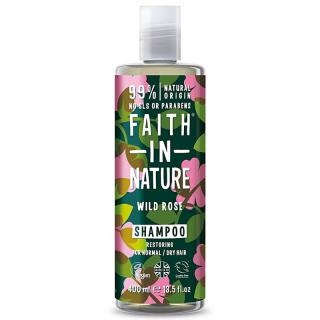 Faith in Nature přírodní šampon Divoká růže, 400ml