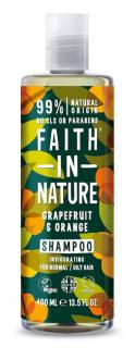 Faith in Nature přírodní šampon Grapefruit&Pomeranč, 400ml