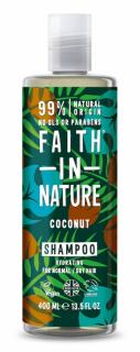 Faith in Nature přírodní šampon kokos, 400ml