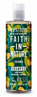 Faith in Nature přírodní šampon s jojobovým olejem, 400ml