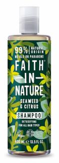 Faith in Nature přírodní šampon s mořskou řasou, 400ml