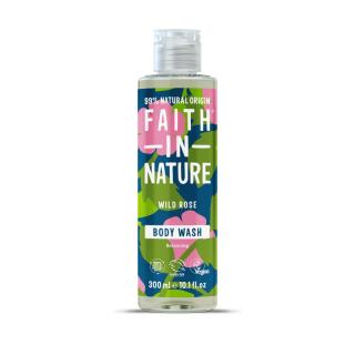Faith in Nature přírodní sprchový gel Divoká růže, 300ml