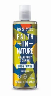 Faith in Nature přírodní sprchový gel Grapefruit&Pomeranč, 100ml