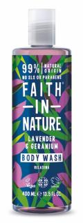 Faith in Nature přírodní sprchový gel Levandule, 400ml