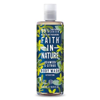 Faith in Nature přírodní sprchový gel s mořskou řasou, 400ml