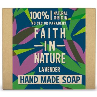 Faith in Nature rostlinné tuhé mýdlo s levandulí, 100 g