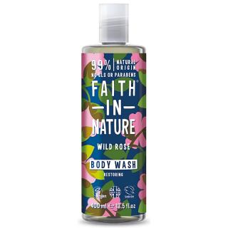 Faith in Nature sprchový gel Divoká růže, 400ml