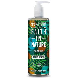Faith in Nature tekuté mýdlo s kokosovým olejem, 400ml