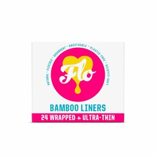 FLO Ultra tenké slipové vložky z bio bambusu 24 ks