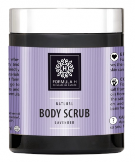 Formula H Tělový peeling Levandule, 250ml