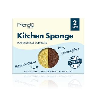Friendly Soap přírodní mycí houbička na nádobí, 2 ks