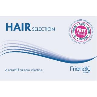 Friendly Soap přírodní mýdlo set mýdel pro péči o vlasy, 4x 95g