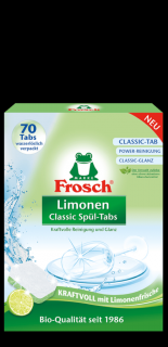 Frosch EKO Tablety do myčky klasické Limetka, 70 ks