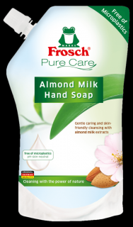 Frosch EKO Tekuté mýdlo Mandlové mléko – náhradní náplň 500 ml