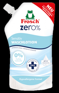 Frosch EKO ZERO% Tekuté mýdlo pro citlivou pokožku – náhradní náplň 500 ml