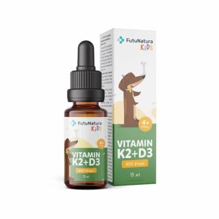 FutuNatura Kids Vitamín K2+D3 v kapkách, 15ml