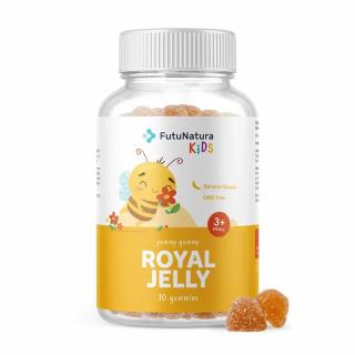 FutuNaturaKids ROYAL JELLY – Gumové bonbony pro děti s mateří kašičkou, 30ks