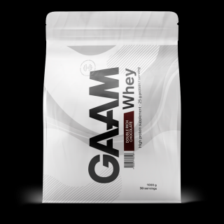 GAAM 100% WHEY PREMIUM- double rich chocolate, 1000g