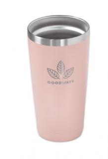 GoodCup Thermo, 500ml Barevný: Růžová