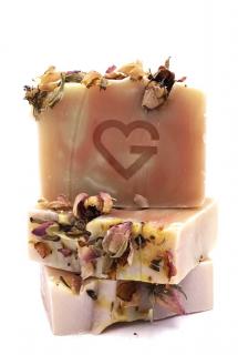 GOODIE Přírodní mýdlo - Rose garden 95 g