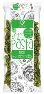 GOODIE Těstoviny proteinové - 100% Zelený hrášek - Fusilli BIO 250 g