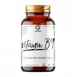 GOODIE Vitamín B9 - aktivní přirozená forma L-metylfolát (L-5-MTHF) 60 ks