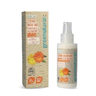 Greenatural Hydratační krém na ruce aloe vera a měsíček BIO, 100 ml