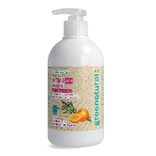 Greenatural Intimní mycí gel Balance pomeranč a šalvěj- pH 5,0 BIO, 500 ml