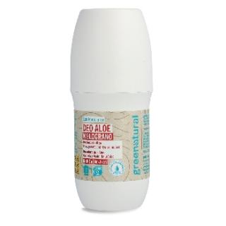 Greenatural Minerální deodorant s kyselinou hyaluronovou roll on granátové jablko BIO, 75 ml