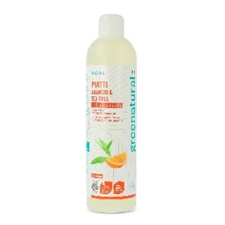 Greenatural Prostředek na mytí nádobí pomeranč, 500 ml