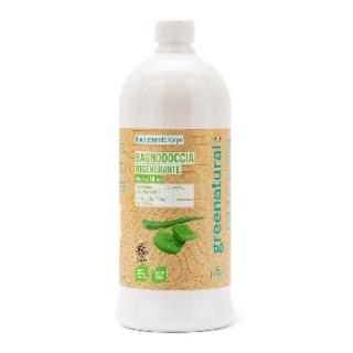 Greenatural Regenerační sprchový gel aloe vera a oliva BIO, 1 l