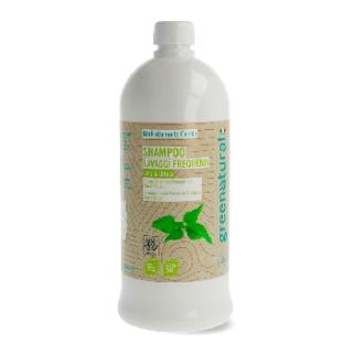 Greenatural Šampon pro všechny typy vlasů len a kopřiva BIO, 1 l