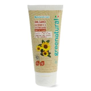 Greenatural Vyživující vlasový kondicionér bambucké máslo a slunečnicový olej BIO, 200 ml